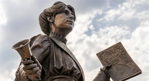 Pomnik Annie Kenny - brytyjskiej sufrażystki