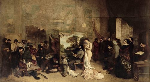 Atelier obraz Gustava Courbeta