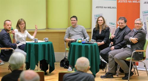 Mateusz Matyszkowicz, Barbara Schabowska, dr Rafał Wonicki, Agata Czarnacka, Bronisław Wildstein i prof. Marek Cichocki
