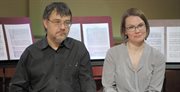 Tomasz Dobrzański i Agata Kwiecińska