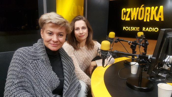Od prawej: Anna Sroka-Hryń i Beata Olga Kowalska w Czwórce