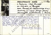 Karta: Maria Przystanowicz, SKS Poznań