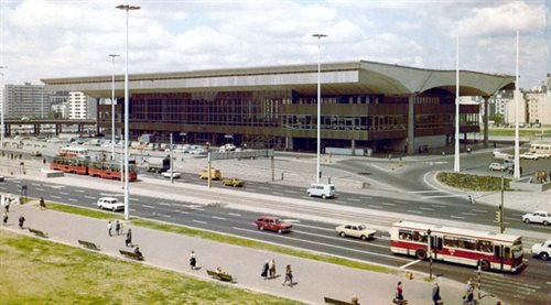 Dworzec Centralny w 1975 roku