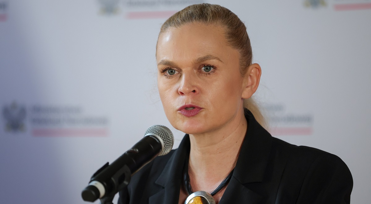 Polish Education Minister Barbara Nowacka.