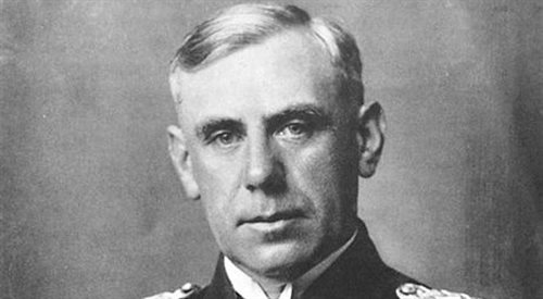 Admirał Wilhelm Canaris (1887-1945), dowódca wywiadu i kontrwywiadu III Rzeszy. Wikipediadomena publ.