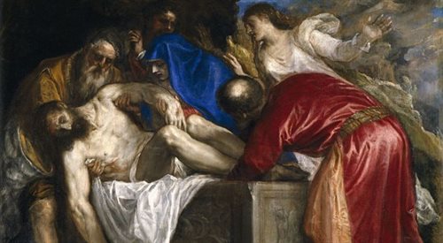 Tycjan, Złożenie do grobu, 1559