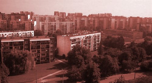 Panorama osiedla Zagórze w Sosnowcu