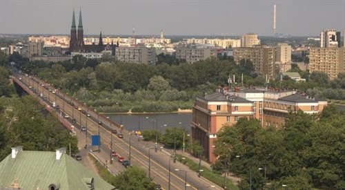 Panorama warszawskiej Pragi