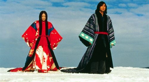 Kadr z filmu Lalki, reż. Takeshi Kitano