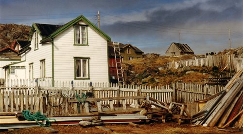 Opuszczona wieś Hamningberg w norweskim okręgu Finnmark