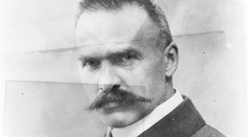 Józef Piłsudski w pocz. XX wieku