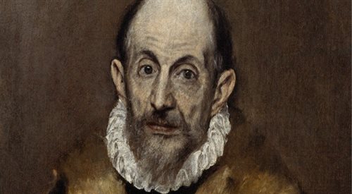 El Greco - fragment domniemanego autoportretu