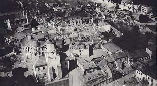 Zniszczenie miasta Wielunia w dniu 1 września 1939 r.