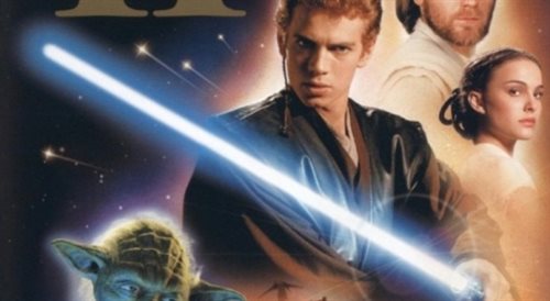 Plakat filmu Gwiezdne wojny. Atak klonów