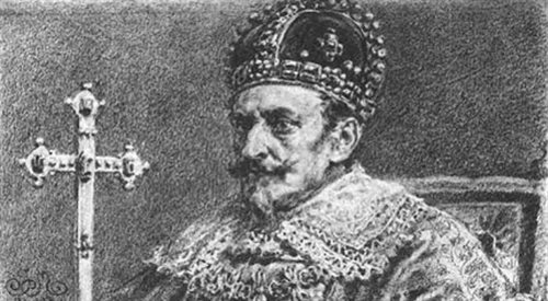 Zygmunt III Waza - fragment obrazu Jana Matejki