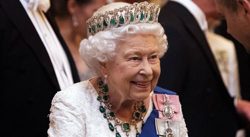 Królowa Elżbieta II. Londyn, 11.12.2019