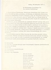 Skarga do prokuratora napisana przez aresztowanych pobitych w areszcie w Radomiu uczestników protestu w czerwcu 1976, s. 1