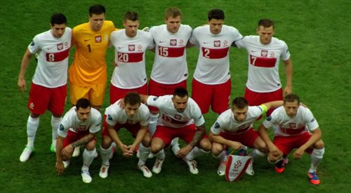 Reprezentacja Polski przed meczem z Grecją na Euro 2012
