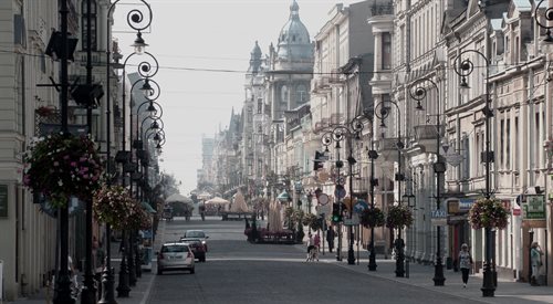 Ulica Piotrkowska w Łodzi, reprezentacyjna ulica tego miasta