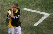Neymar podczas meczu Brazylia - Holandia 