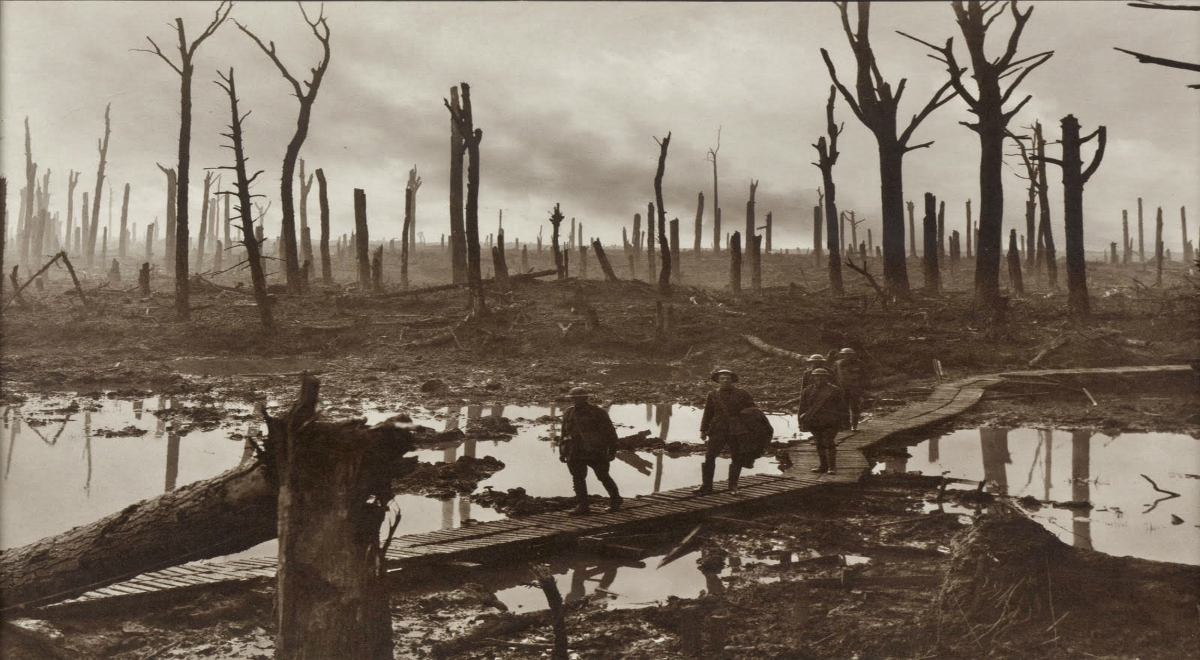 Bitwa pod Passchendaele, 29 października 1917.