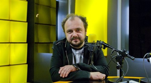 Arkadiusz Jakubik w studiu Czwórki.