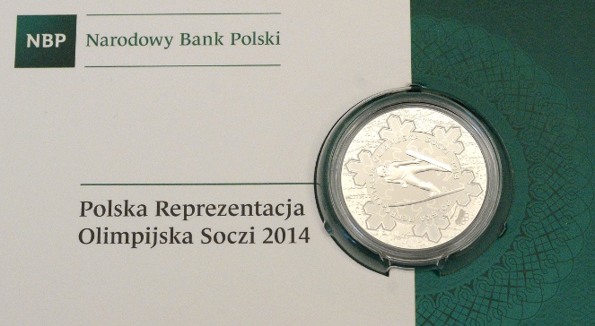Narodowy Bank Polski wprowadził 23 bm., do obiegu monety kolekcjonerskie z serii Polska reprezentacja olimpijska Soczi 2014