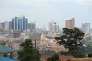 Przedmieścia stolicy Ugandy, Kampali