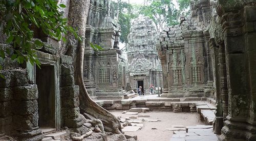 Świątynia Ta Prohm w Kambodży