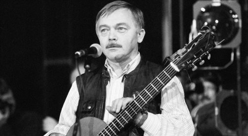 Karel Kryl, koncert w czasie aksamitnej rewolucji w Czechach, Praga 3.12.1989 r.