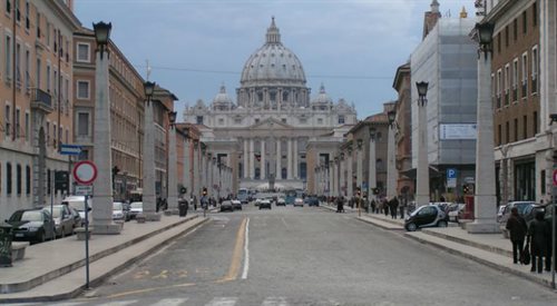 Bazylika św. Piotra w Rzymie, autor Bob Tubbs, źr. Wikimedia Commonsdp