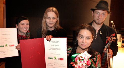 Zespół Cicha  Spółka laureatem Grand Prix XVI Konkursu Muzyki Folkowej Polskiego Radia Nowa Tradycja