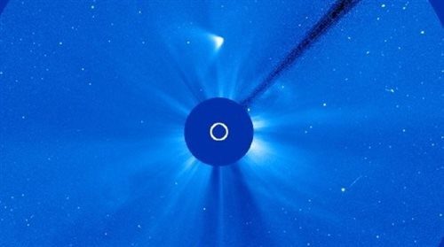 Zobacz, jak kometa ISON przeleciała koło Słońca