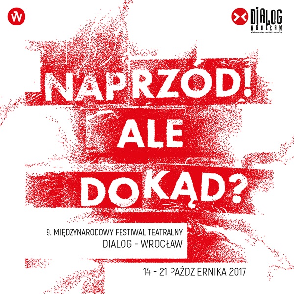 Plakat promujący festiwal Dialog