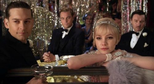 Tobey Maguire, Leonardo DiCaprio i Carey Mulligan w Wielkim Gatsbym