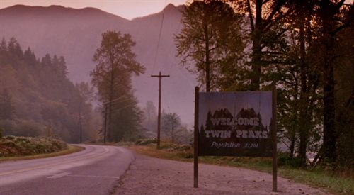 Kadr z serialu Miasteczko Twin Peaks