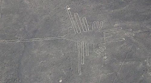 Geoglif z Nazca - koliber