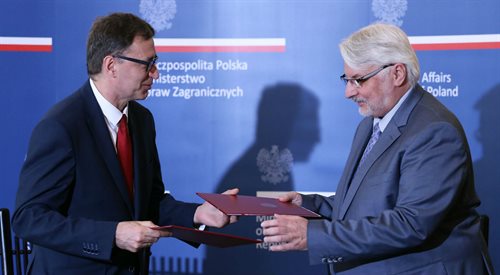 Szefowie Ministerstwa Spraw Zagranicznych i Instytutu Pamięci Narodowej podpisali w Warszawie porozumienie o współpracy