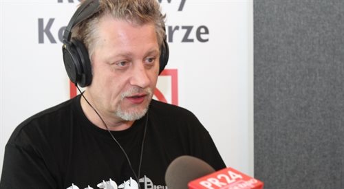 Andrzej Adamiak w studiu PR24