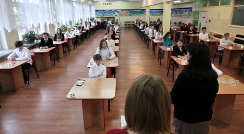 Sprawdzian szóstoklasistów w szkole podstawowej nr 21 w Gorzowie Wielkopolskim