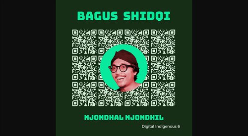 Okładka najnowszej płyty Bagusa Shidqi