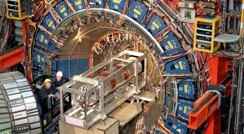 Laboratorium, w którym naukowcy poszukiwali Higgsa