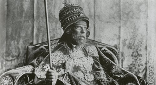 Menelik II, fot. Wikimedia Commonsdomena publiczna