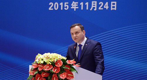 Spotkanie prezydentów Polski i Chin
