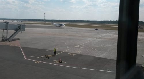 Lotnisko w Mińsku