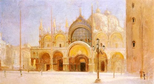 Obraz Plac św. Marka w Wenecji Jana Ciąglińskiego