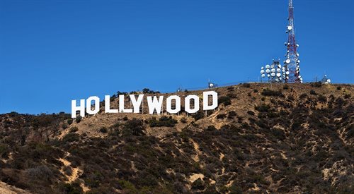 Słynny napis na wzgórzu Hollywood