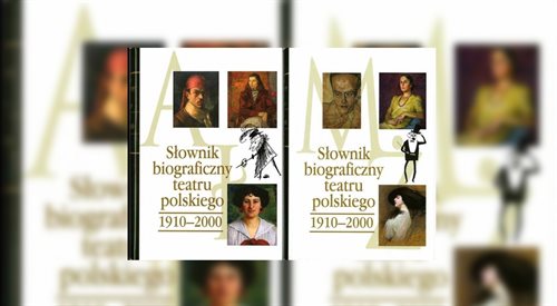 Okładka Słownika Biograficznego Teatru Polskiego
