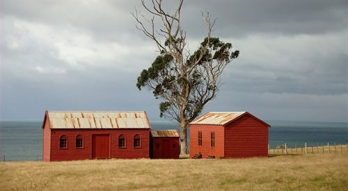 Najstarsze zachowane budynki gospodarcze na Nowej Zelandii