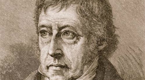 Georg Wilhelm Hegel, portret nieznanego artysty